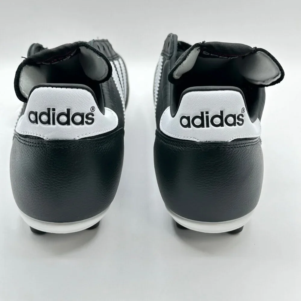 Mens Adidas Copa Mundial Leather Soccer Cleats Black Made In Germany 015110 Sz10 - Picture 4 of 9